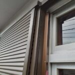 横浜窓リフォーム　雨戸交換　軽く開け閉めできます